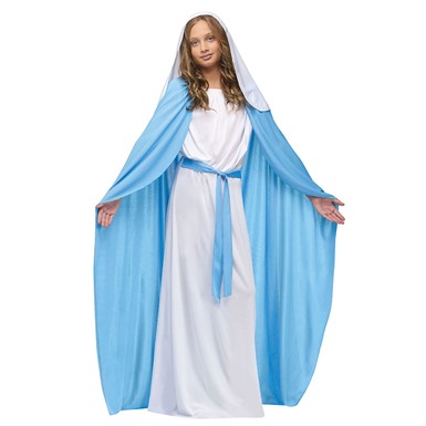 Girls Virgin Mary Halloween Costume
