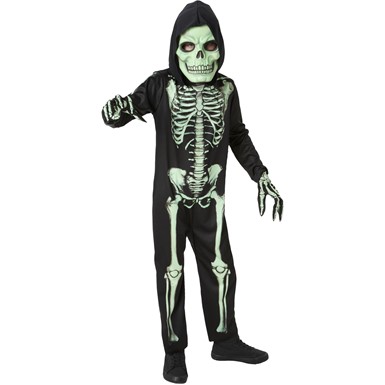 Glow in the Dark Skeleton Child Costume