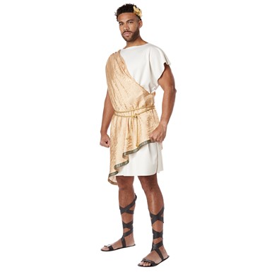 Greek God Toga Mens Mythology Adult Halloween Costume