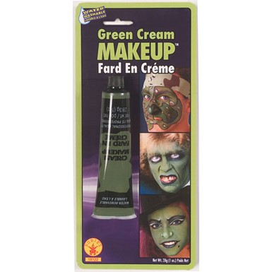 Green Cream Makeup Halloween Costumes and Accessories