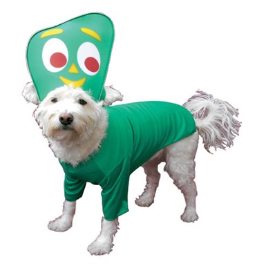 Gumby Dog Pet Cartoon Halloween TV Costume