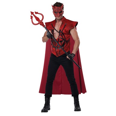 Hot As Hell Devil Adult Mens Halloween Costume