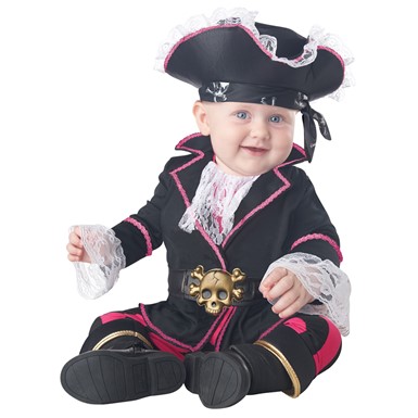 Infant Cap'n Cuddlebug Pirate Halloween Costume