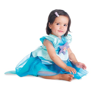Infant Girls Disney Ariel Costume Size 12-18 Months