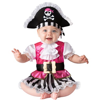 Infant Girls Precious Pirate Costume - Kids Pirate Costumes