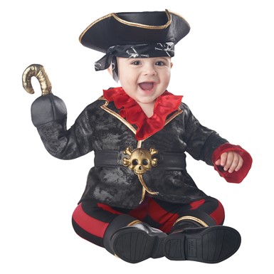 Infant Pirate of The Crib-lan Halloween Costume