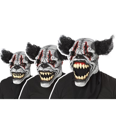 Insane Clown Motion Mask Halloween Costume Accessory