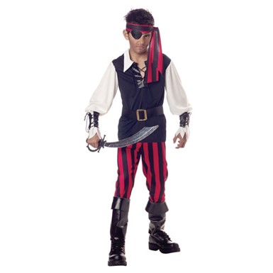 Kids Cutthroat Pirate Boys Halloween Costume