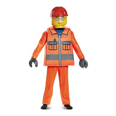Kids LEGO Construction Worker Emmet Costume