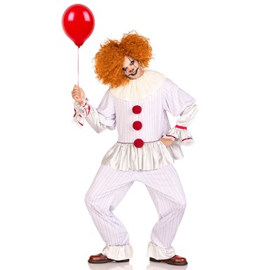 Killer Clown Penny Adult Mens Halloween Costume
