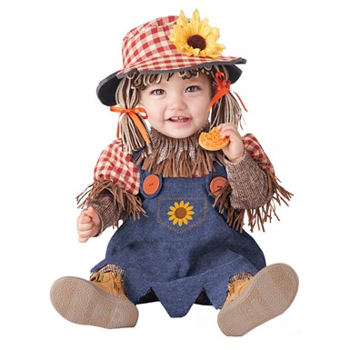 Lil' Cute Scarecrow Baby Infant Halloween Costume