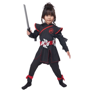 Lil' Ninja Girl Toddler Halloween Costume