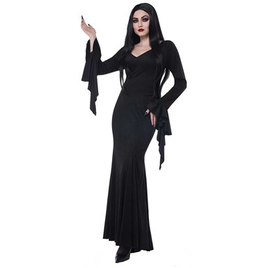 Macabre Mistress Morticia Womens Halloween Costume