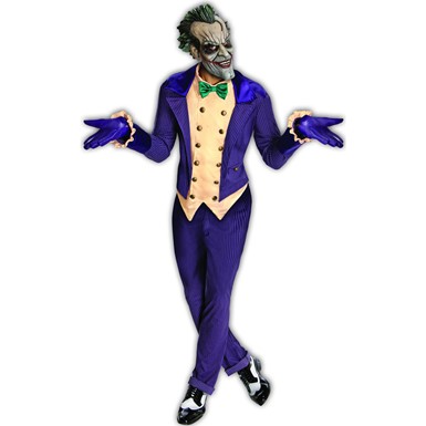 Mens Joker Batman Dark Knight Halloween Costume