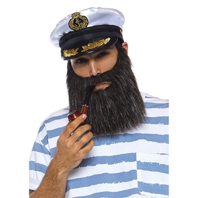 Mens Navy Captain Sailor Costume Accessory Kit