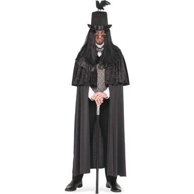 Mens Night Stalker Gothic Costume size Standard