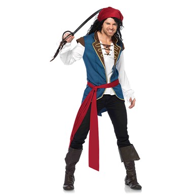 Mens Pirate Scoundrel Jack Sparrow Costume