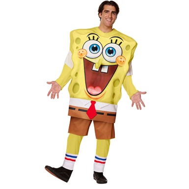 Mens SpongeBob SquarePants Adult Costume