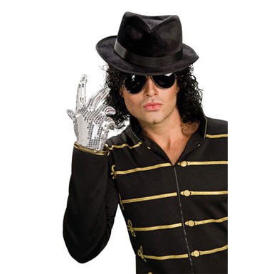 Michael Jackson Silver Sequin Glove for Child Costume