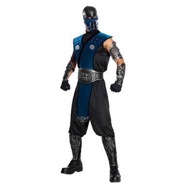 Mortal Kombat Sub-Zero Ninja Costume Size Standard