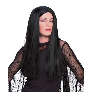 Morticia Addams Adult Wig for Halloween Costume