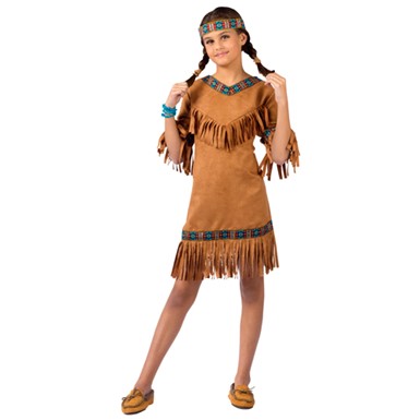 Native American Princess Girls Indian Costume