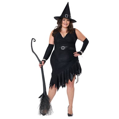 Plus Size Million Dollar Witch Sexy Womens Costume