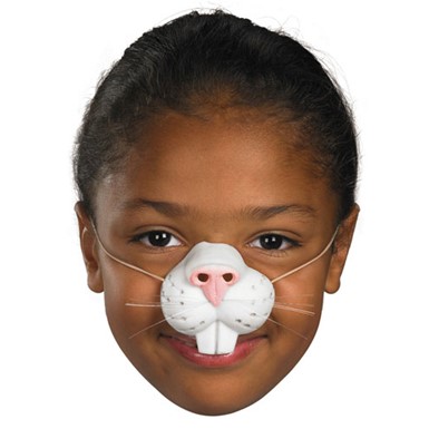 Rabbit Nose Facial Piece for Halloween Costume