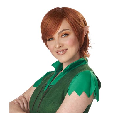 Red Sienna Peter Pan Shag Short Womens Wig Accessory