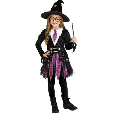 Schoolgirl Witch Toddler Halloween Costume