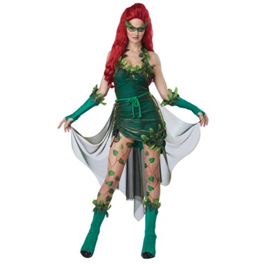 Sexy Lethal Beauty Womens Posion Ivy Halloween Costume