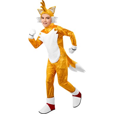 Tails Fox Sonic the Hedghog Child Costume