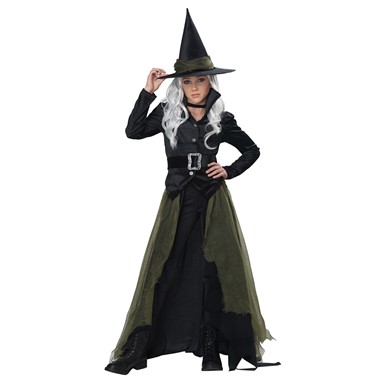 Teen Girls Cool Witch Halloween Costume