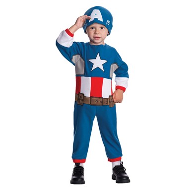 Toddler Captain America Halloween Costume Size 2T-4T