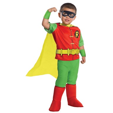 Toddler Deluxe Classic Robin Costume Size XS 2T-4T