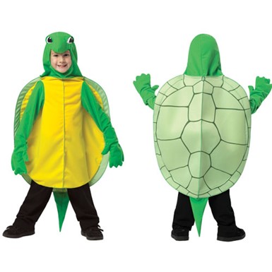 Toddler Green Turtle Kids Halloween Animal Costume