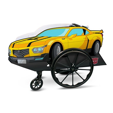 Transformers Bumblebee Adaptive Wheelchair Cover