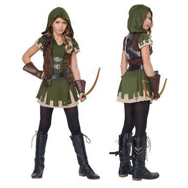 Tween Miss Robin Hood Halloween Costume