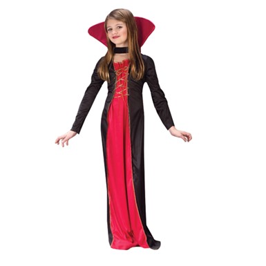 Victorian Vampiress Girl Child Halloween Costume