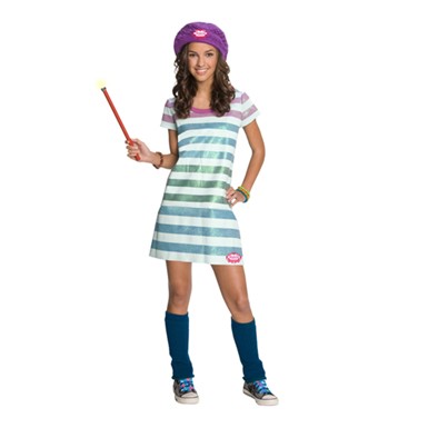 Wizards of Waverly Place Alex Striped Girl Costume
