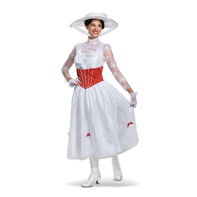 Womens Deluxe Mary Poppins Jolly Holiday Costume