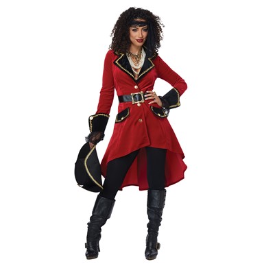 Womens High Seas Heroine Sexy Pirate Costume