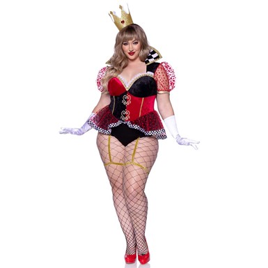 Womens Royal Queen Plus Size Costume