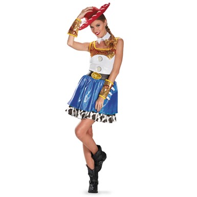 Womens Toy Story Jessie Glam Halloween Costume