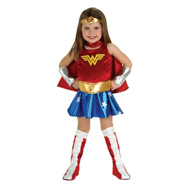 Wonder Woman Toddler Halloween Costume 2T-4T
