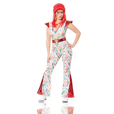 Ziggy Stardust Super Seventies Superstar Womens Costume